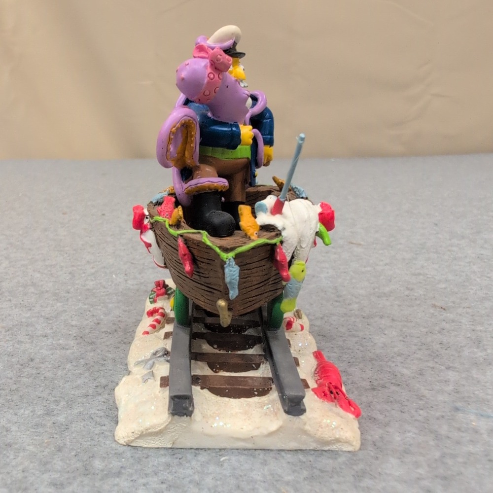 The Simpsons Christmas Express Holiday On the High Seas Sea Captain Sculpture - Picture 2 of 5